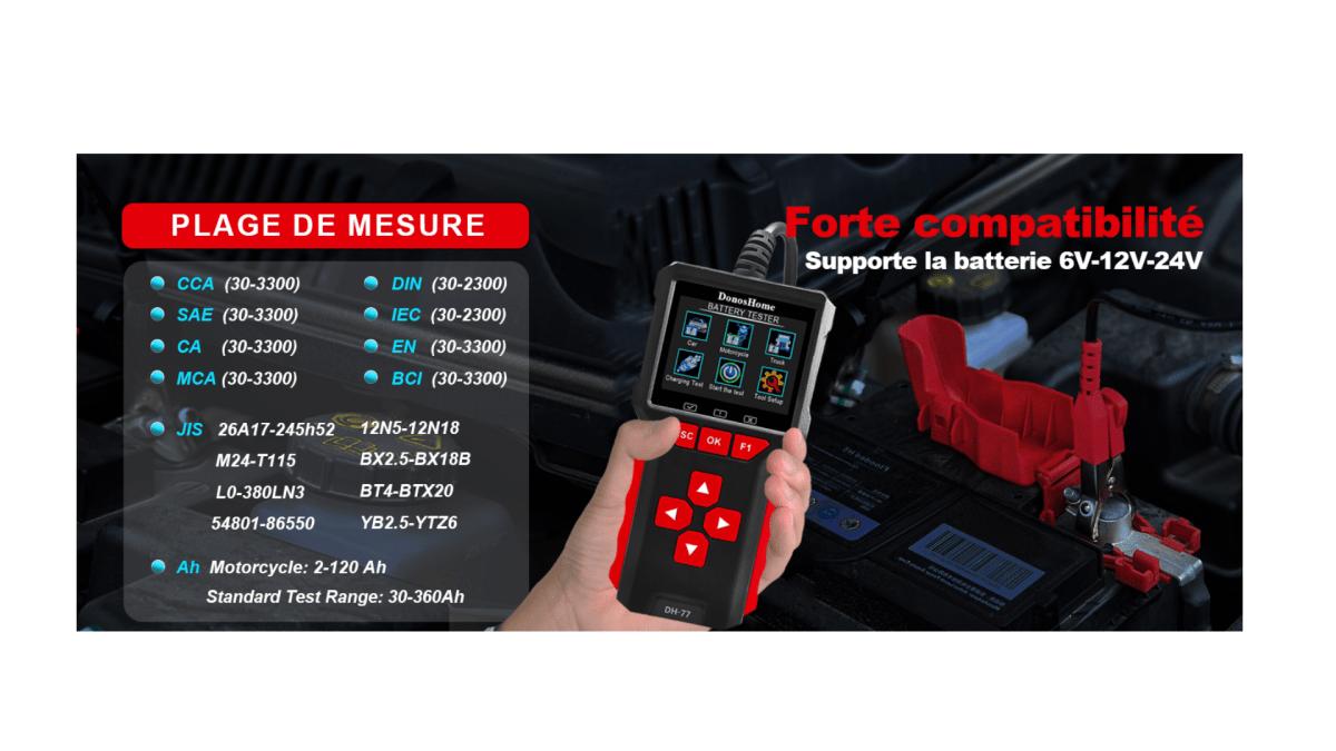 Batterie au Plomb-Acide en Gel : Exploration des Dernières Tendances | FR - DonosHome - OBD2 scanner,Battery tester,tuning,Car Ambient Lighting