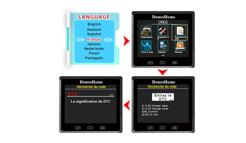 Code P0442 de MERCEDES-BENZ : Signification, Causes et Symptômes | FR - DonosHome - OBD2 scanner,Battery tester,tuning,Car Ambient Lighting
