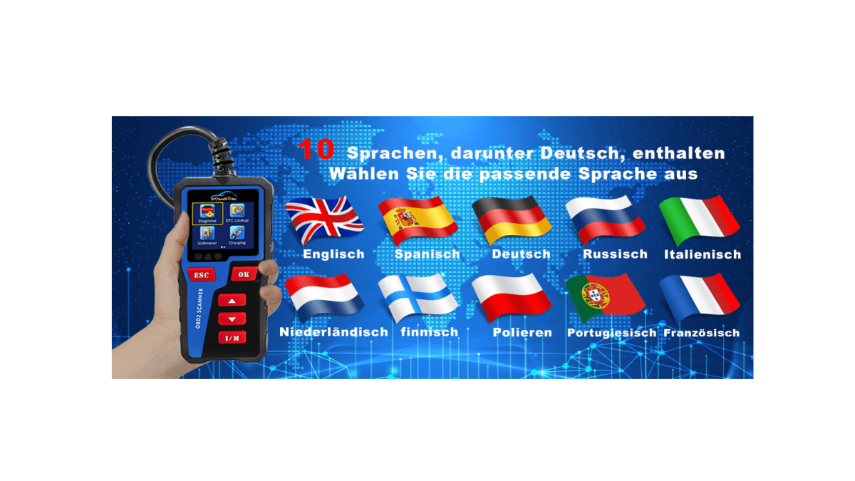 How to use this DonosHome DH300 OBD2 scanner to test my car? - DonosHome - OBD2 scanner,Battery tester,tuning,Car Ambient Lighting
