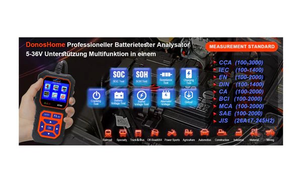 L'importance des testeurs de piles dans la vie quotidienne | FR - DonosHome - OBD2 scanner,Battery tester,tuning,Car Ambient Lighting