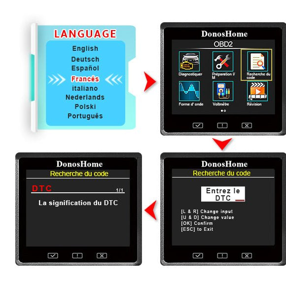 Code P0442 de MERCEDES-BENZ : Signification, Causes et Symptômes | FR - DonosHome - OBD2 scanner,Battery tester,tuning,Car Ambient Lighting