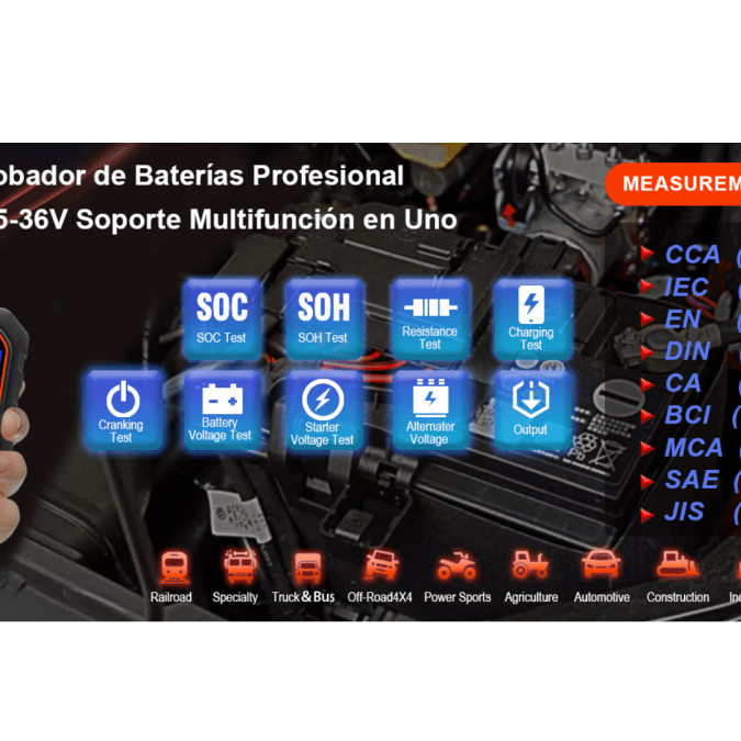Cómo Funciona la Batería de Ácido de Plomo | ES - DonosHome - OBD2 scanner,Battery tester,tuning,Car Ambient Lighting