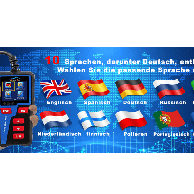 How to use this DonosHome DH300 OBD2 scanner to test my car? - DonosHome - OBD2 scanner,Battery tester,tuning,Car Ambient Lighting