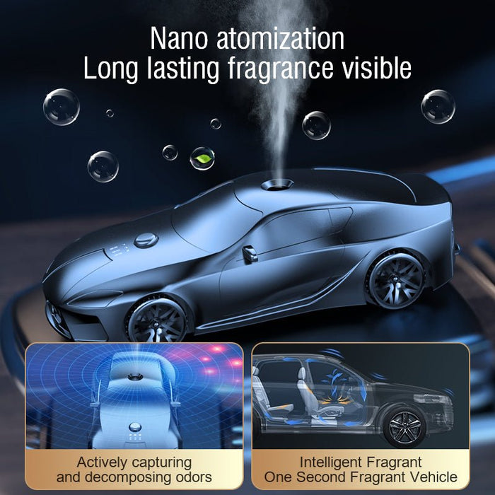 GenceBil Cars model air freshner, New Smell Experience By Atomization, Each Bottle Perfume Lasts 1 Months, Adjustable Concentration, Auto On/Off - DonosHome - OBD2 scanner,Battery tester,tuning,Car Ambient Lighting
