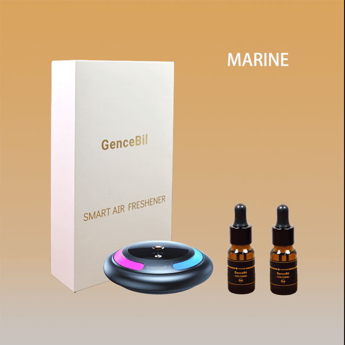 GenceBil Smart Car Air Freshener with Ambient Light, Each Bottle Perfume Lasts 4 Months, Adjustable Concentration, Auto On/Off, Built-in Battery - DonosHome - OBD2 scanner,Battery tester,tuning,Car Ambient Lighting