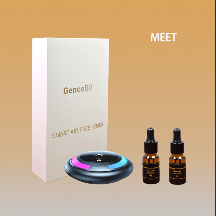 GenceBil Smart Car Air Freshener with Ambient Light, Each Bottle Perfume Lasts 4 Months, Adjustable Concentration, Auto On/Off, Built-in Battery - DonosHome - OBD2 scanner,Battery tester,tuning,Car Ambient Lighting
