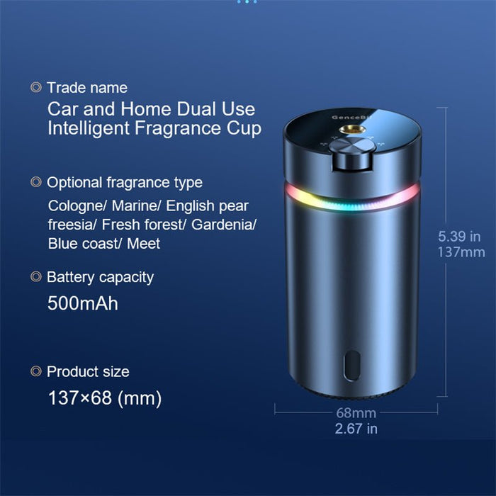 GenceBil Smart Car Air Fresheners, New Smell Experience By Atomization, Each Bottle Perfume Lasts 4 Months, Adjustable Concentration, Auto On/Off - DonosHome - OBD2 scanner,Battery tester,tuning,Car Ambient Lighting