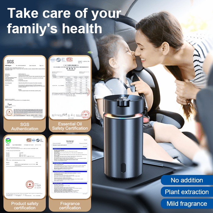 GenceBil Smart Car Air Fresheners, New Smell Experience By Atomization, Each Bottle Perfume Lasts 4 Months, Adjustable Concentration, Auto On/Off - DonosHome - OBD2 scanner,Battery tester,tuning,Car Ambient Lighting